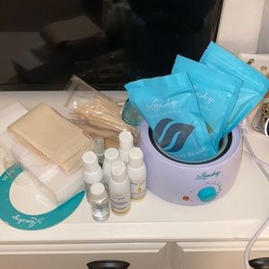 FULL WAX KIT;Can be used for hard wax or soft wax